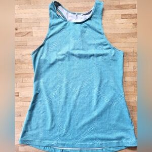 PrAna Boost Racerback Tank Top Size XS climbing hiking geometric print